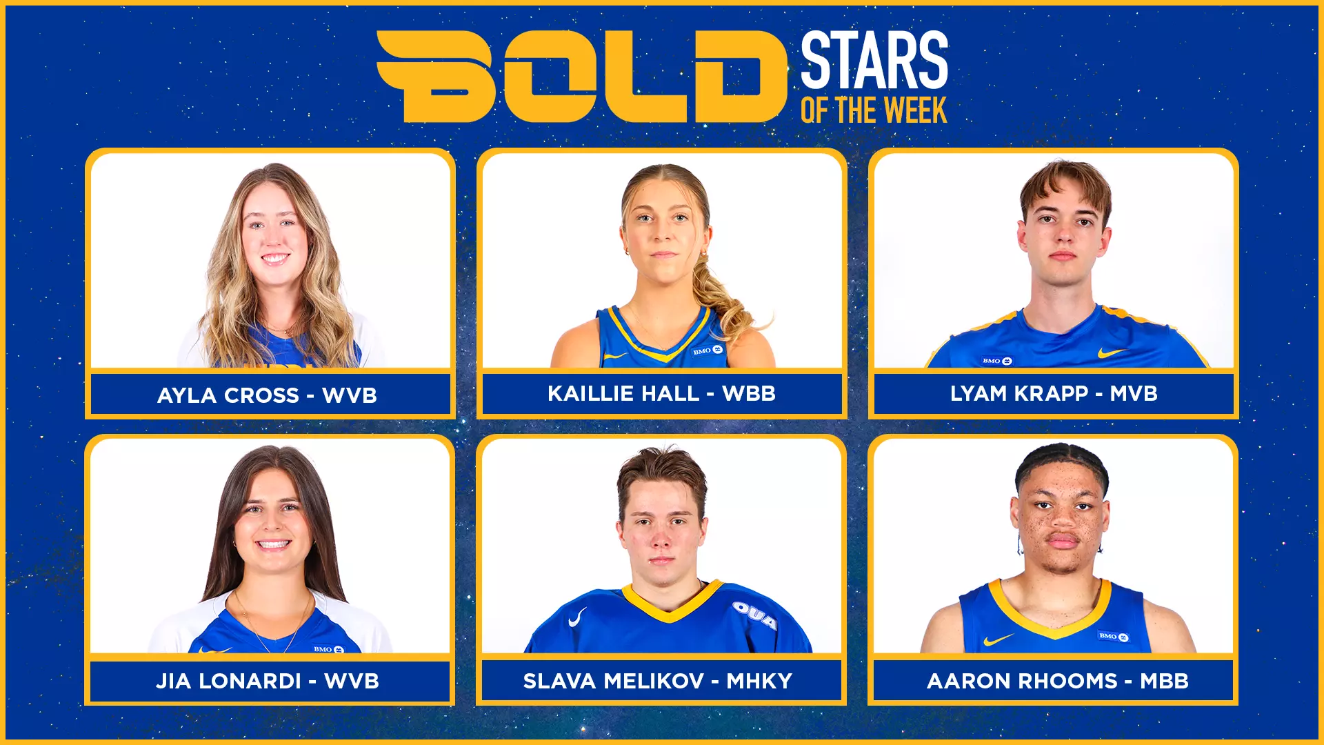 Stars of the Week