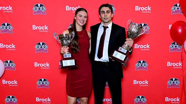 O’Connor, Ivanov named 2024-25 Brock University Athletes of
the Year