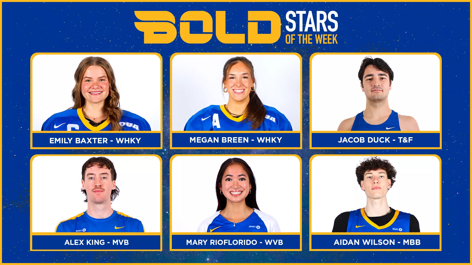 Stars of the Week